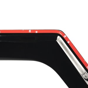 Jeep Wrangler JK Window Visors - Front + Rear - Rugged Ridge - Matte Black - 2018